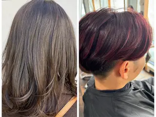 カラー 松永 かずきのヘアスタイル