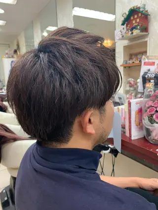 ショート 縮毛矯正専門店　美容室ハース所属・ウィリアム シュウのヘアスタイル