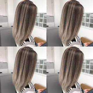 ミディアム カラー JILBLAN京都 ショート/ハイライトのヘアスタイル