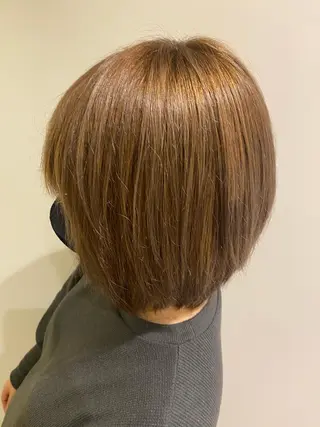 ショート カラー 🌹艶髪カラー🌹 津田晴加【西荻窪】のヘアスタイル