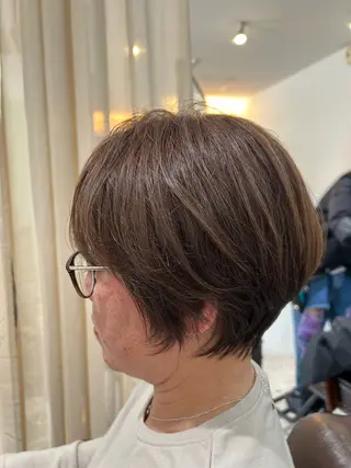 ショート 美髪✨艶髪✨髪質改善 カラー特化❣辻本悠心のヘアスタイル