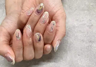 ネイル joie ange難波店所属・田邊 早也香のネイルデザイン