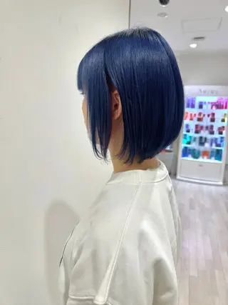 ショート カラー Re:st所属・Miyavi/カラー ショートボブのヘアスタイル