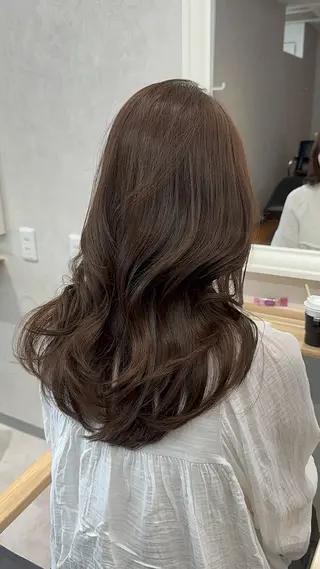 ミディアム VIEW YOKOHAMA所属・透明感カラー ／kana‎🤍のヘアスタイル