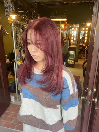 ロング カラー PATH-hair. storeのヘアスタイル