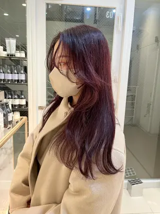 ロング カラー ヘアアレンジ stylist ◎RUKI.のヘアスタイル