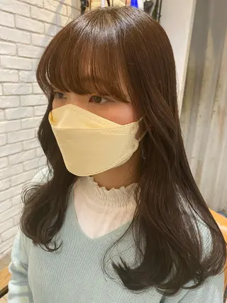 ロング カラー keshiki大名所属・安部 真輝のヘアスタイル
