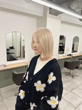 ショート カラー ヘアアレンジ 【代表】 たき〜のヘアスタイル