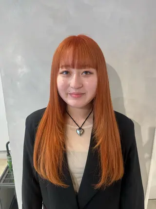 ロング カラー ボブ/ベージュ/ パーマ🪿近森ゆいのヘアスタイル