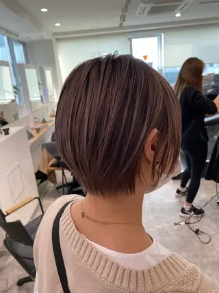 ショート カラー ショートカット/ 江森　遼祐のヘアスタイル