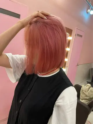 ショート カラー メンズ🌈パーマ💎 MIYUのヘアスタイル