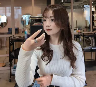 ロング パーマ指名No. 1 磯飛⭐️慎之介のヘアスタイル