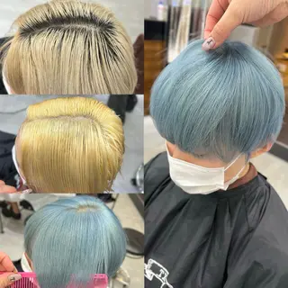 ショート カラー いろあそび所属・12月限定🉐カット モデル募集🉐のヘアスタイル