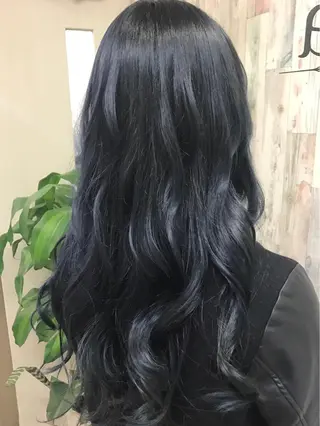 ロング カラー 前髪カット無料🎉 髪質改善✨影山湧市のヘアスタイル