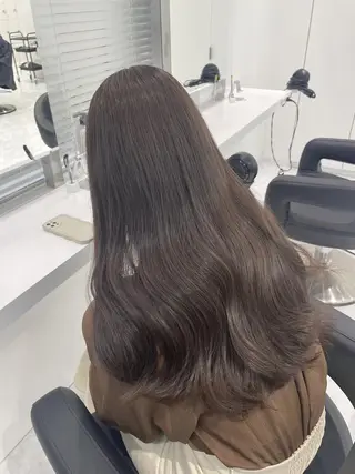 ロング BABY 艶髪暗髪ヘア💖達人のヘアスタイル
