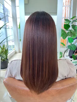 セミロング カラー 大宮｜メンズカット ダブルカラー｜パーマのヘアスタイル