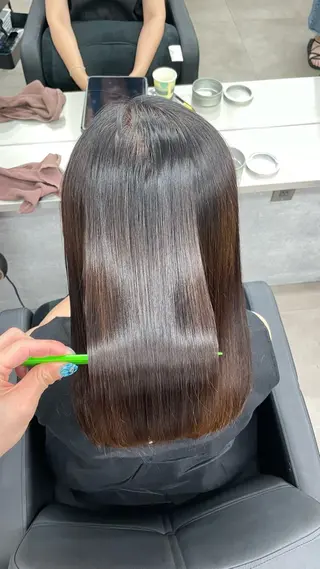 ロング 🦄髪質改善トリー トメント🦄イリスのヘアスタイル