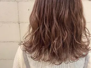 ミディアム カラー たかいわ みきのヘアスタイル