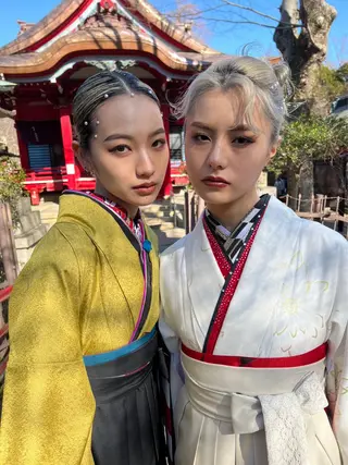 ‪るか/‪透明感 カラー/アレンジのヘアスタイル