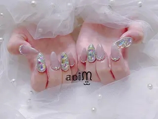 ネイル 葵うさぎ所属・葵うさぎ AIのネイルデザイン