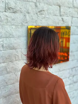 ミディアム カラー ⭐️髪質改善⭐️遠藤 勇輝のヘアスタイル