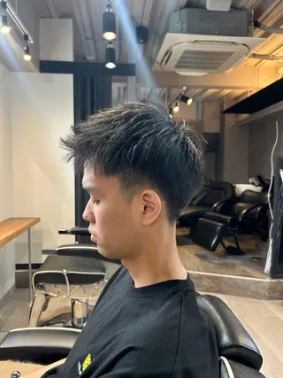 ショート メンズ SYUYA/パーマ/ マッシュスタイル特化のヘアスタイル