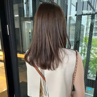 セミロング カラー BOOTH share salon所属・ハタケヤマヨシキ ／BOOTHのヘアスタイル