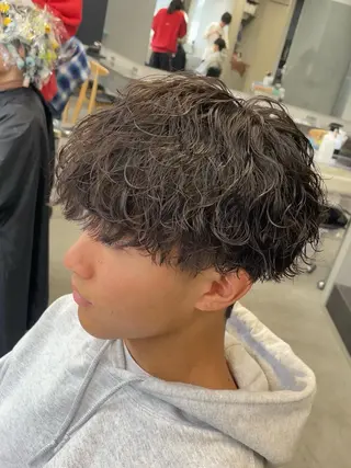 ショート パーマ メンズ 松下 友希 【fifth】のヘアスタイル