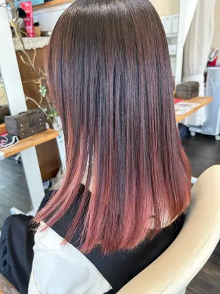 ロング カラー DiMPlE  ディンプル所属・🌸スタイリスト 山浦美恵のヘアスタイル