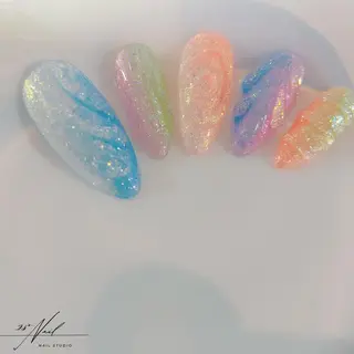 ミディアム 28ネイル フェンのネイルデザイン