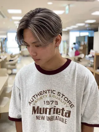 ショート 銀座/ハイライト特化 🌿ブリーチ/片山のヘアスタイル