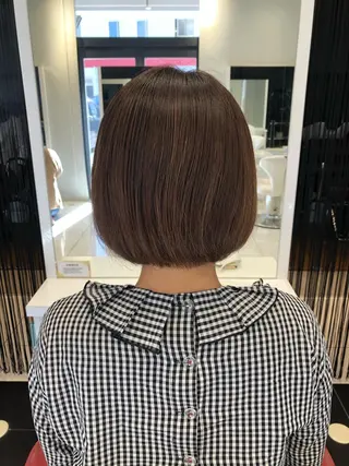 ショート ショート/白髪ぼかし 君和田若菜のヘアスタイル