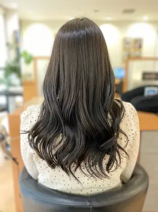 セミロング カンベ ショウリのヘアスタイル
