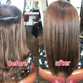 ロング 縮毛矯正/ 髪質改善 /ショート 圍 崇行のヘアスタイル