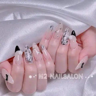 ネイル 長さだし専門店 M2 rikaのネイルデザイン