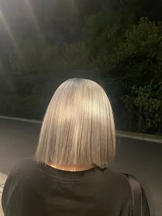 ショート カラー 🪼高評価🪼 💎柴崎の藤咲💎のヘアスタイル