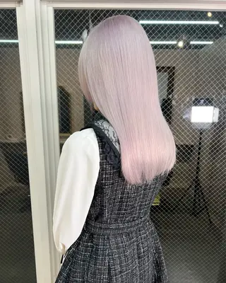 ロング カラー ヘアアレンジ lani 天神大名/ブリーチのヘアスタイル