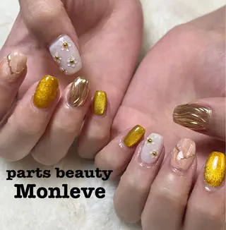 ネイル Monleve🩵 Sayaka🌈のネイルデザイン