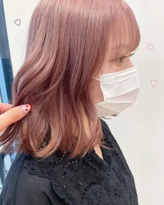 ミディアム カラー EMANON新宿東口所属・新宿駅近♡個室 ♡関口三都季🌜のヘアスタイル