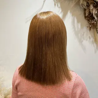 カラー bisou hair スガノ カヤノのヘアスタイル