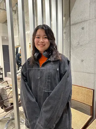 パーマ FILMS所属・タグチ アスカのヘアスタイル