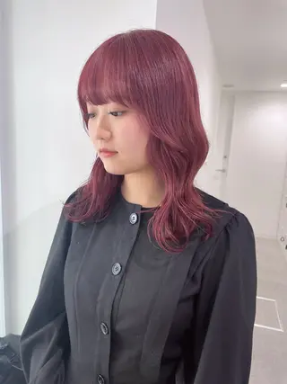 ロング 盛れる暖色🎀ガーリ ーヘア🎀きっかのヘアスタイル