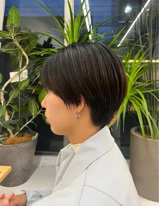 ショート レイヤー/ショート 遠藤光輝のヘアスタイル