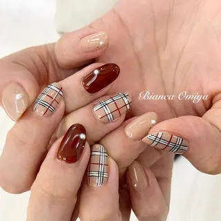 ネイル ビアンカ大宮 店長 モリサワレイラのネイルデザイン