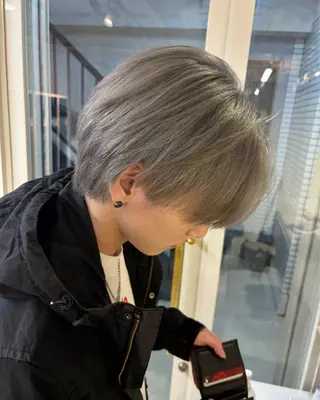 メンズ ハイーンカラー/外国 人風カラー/ミノリのヘアスタイル