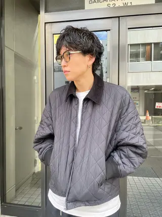 パーマ メンズ pole所属・【pole】 minaのヘアスタイル