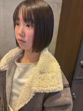 ショート 池田理紗/メンズ カット/切りっぱなしのヘアスタイル