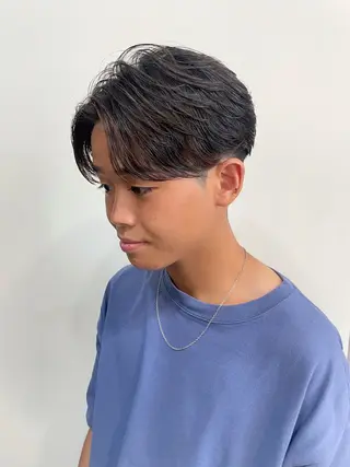 カラー パーマ メンズ メンズNO.1口コミ 高評価🟡三澤拓海✅のヘアスタイル