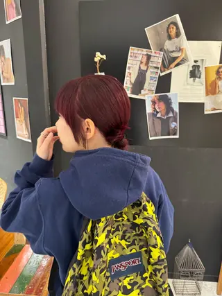 ミディアム 🌝kurauchi erika🌝のヘアスタイル