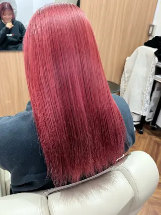 ロング カラー 大曽根/縮毛/パーマ よこいだいきのヘアスタイル